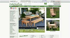 Desktop Screenshot of cedarstore.com